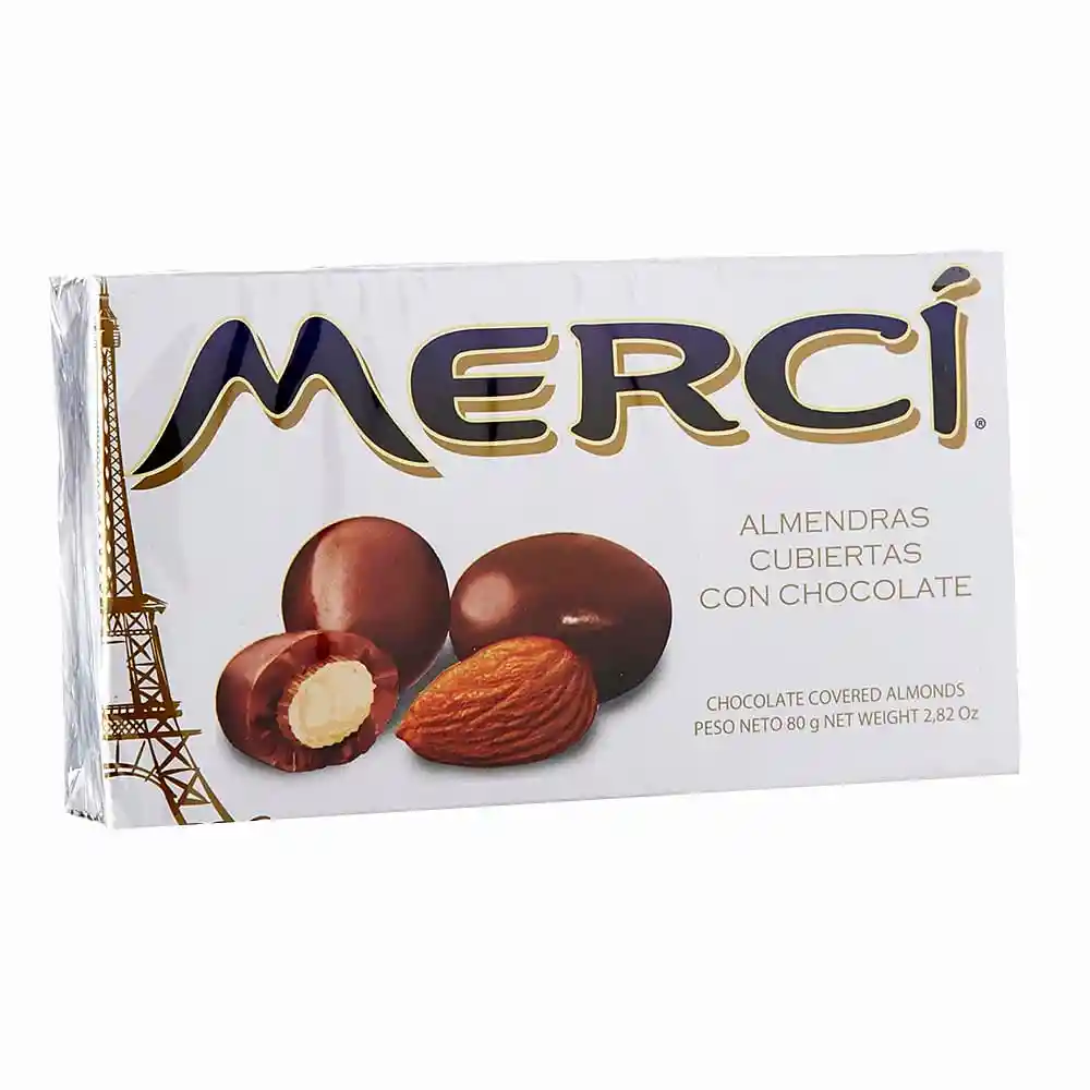 Merci Almendras Cubiertas con Chocolate