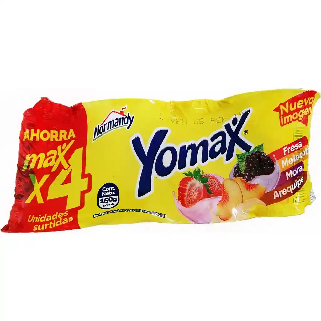 Yomax Bebida Láctea Sabores Surtidos