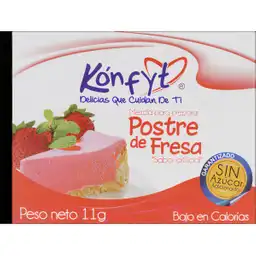 Konfyt Mezcla en Polvo para Postre de Fresa