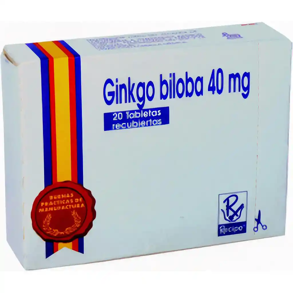 Ginkgo Biloba Bussie 40 Mg 20 Tabletas Rc