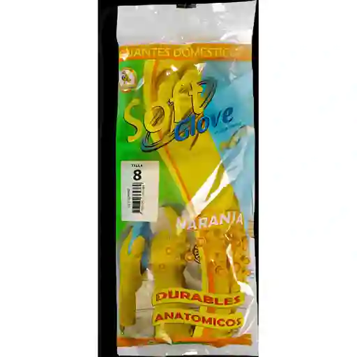 Soft Glove Guantes Amarillos Talla 8