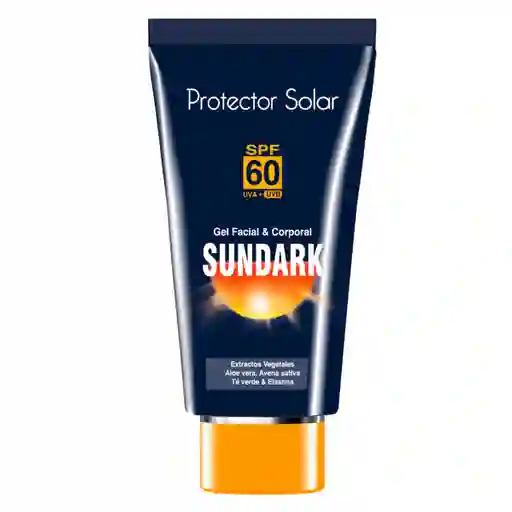 Sundark Protector Solar Facial y Corporal en Gel SPF 60