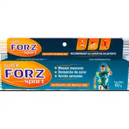 Forz Crema Super Sport X 60Gr Salicato De Metilo 30%