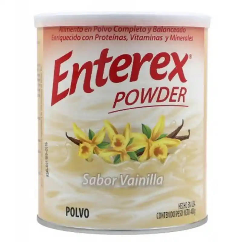 Enterex Alimento en Polvo Sabor Vainilla