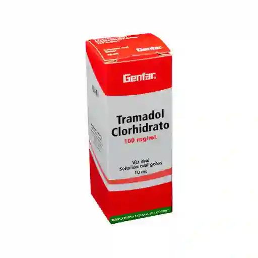 Tramadol Clorhidrato 100 Mg Gotas X 10 Ml