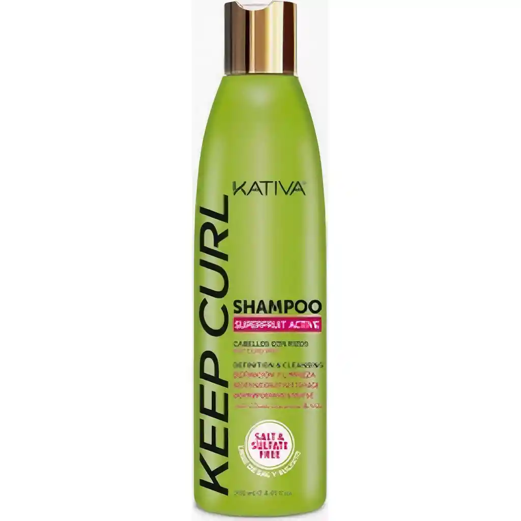 Kativa Shampoo Super Fruit Active Cabellos Con Rizos