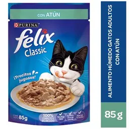 Felix Alimento Húmedo para Gatos Adultos Sabor Atún