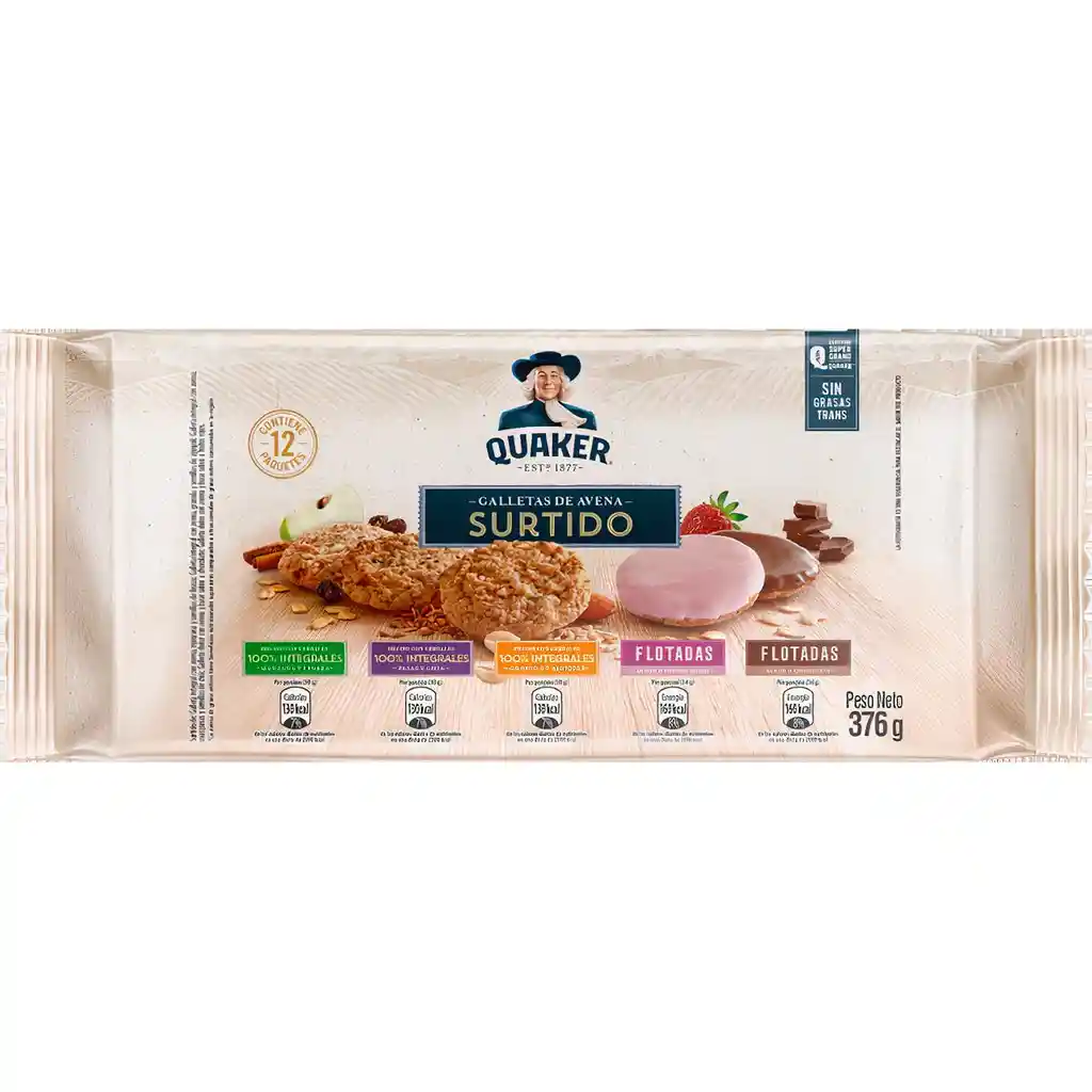 Quaker Galleta Surtido