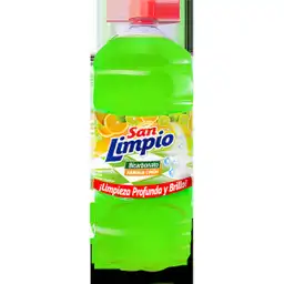 San Limpio Limpiapisos con Bicarbonato Manzana Y Limón