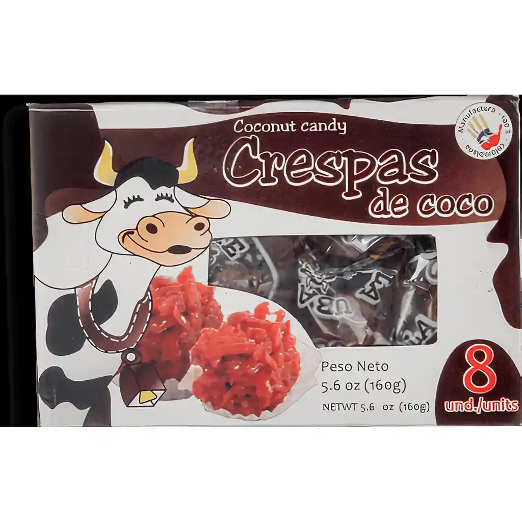 La Ubate Crespas de Coco Coconut Candy