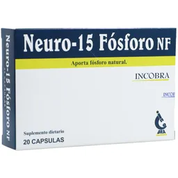 Neuro 15 Fósforo NF Suplemento Dietario en Cápsulas