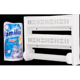 Rimax Portarrollo Triple Blanco