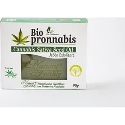 Natural Freshly Jabón Exfoliante Cannabis Sativa Seed Oil