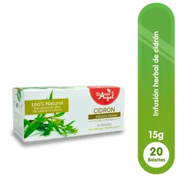 Tisanas Angel Infusión Herbal Cidrón en Bolsitas