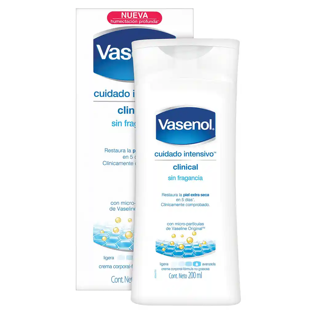 Vasenol Crema Corporal Recuperación Intensiva