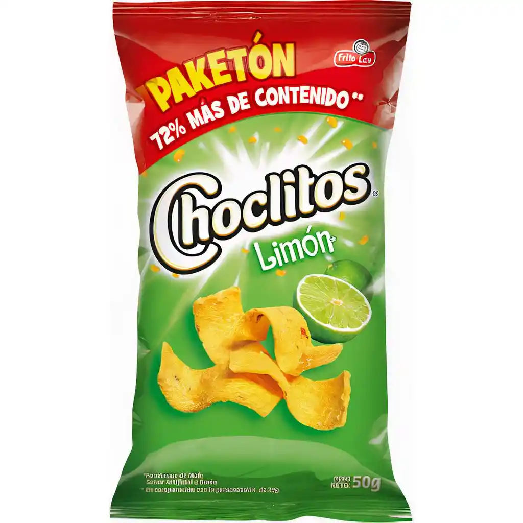 Choclitos Snacks Sabor Limón