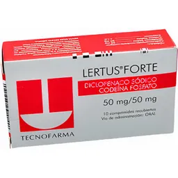 Lertus Forte Caja X 10 Comprimidos