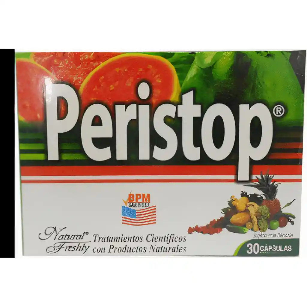 Natural Freshly Infabo Ltda Peristop x 30 CÃ¡psulas
