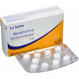 Betahistina La Santé (8 Mg)