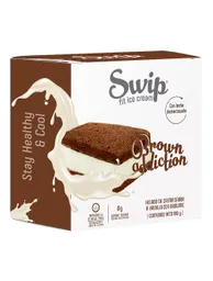 Swip Helado de Crema Sabor a Vainilla con Brownie 