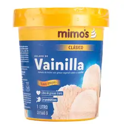 Mimos Helado Clásico Sabor Vainilla