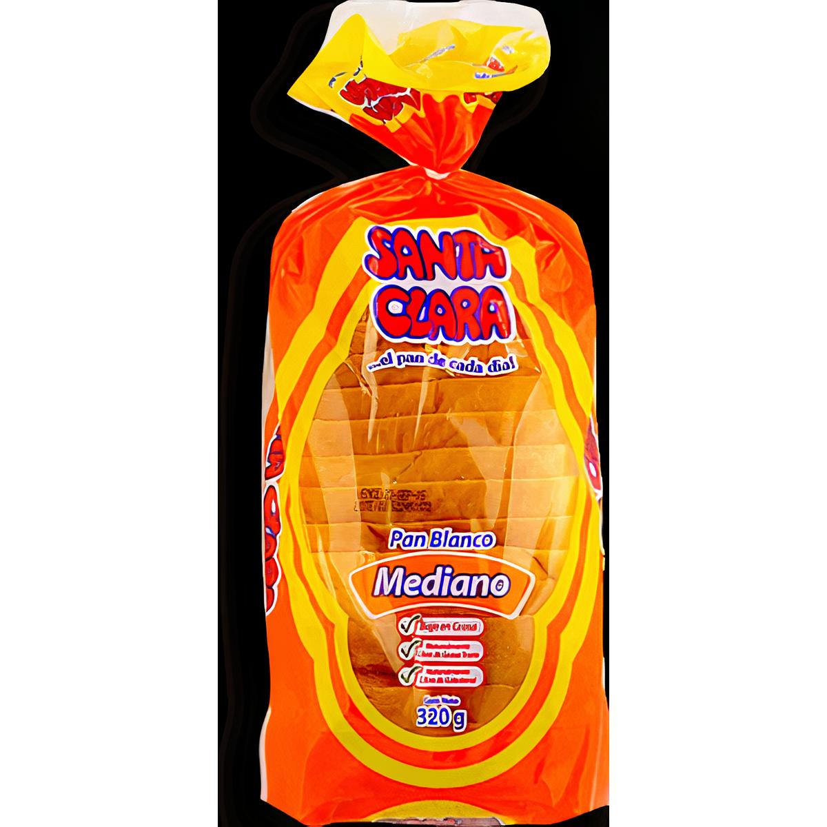 Santa Clara Pan Blanco Mediano 320 g
