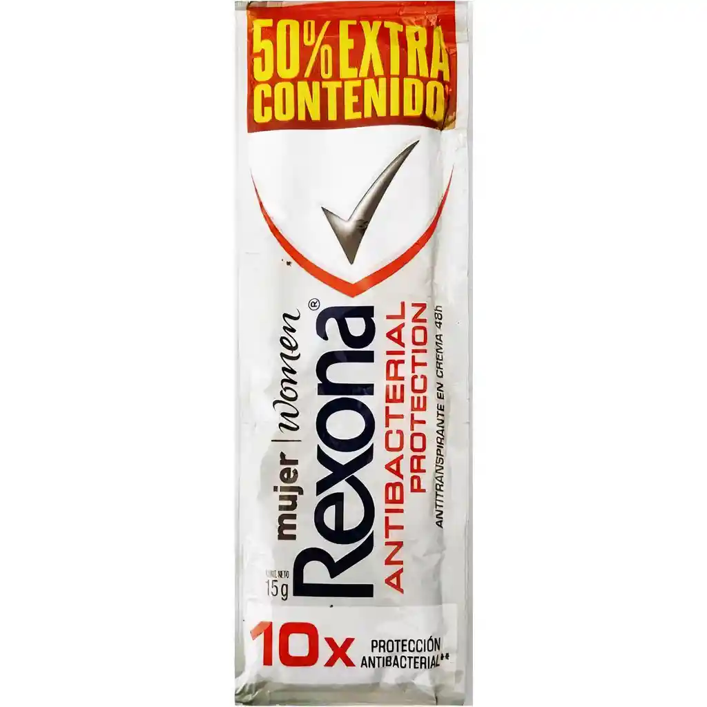 Rexona Desodorante Mujer Antibacterial Protection Crema