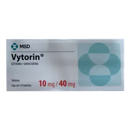 Vytorin Medicamento Tabletas 