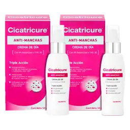 Cicatricure Kit de Crema Anti manchas para Uso de Dia