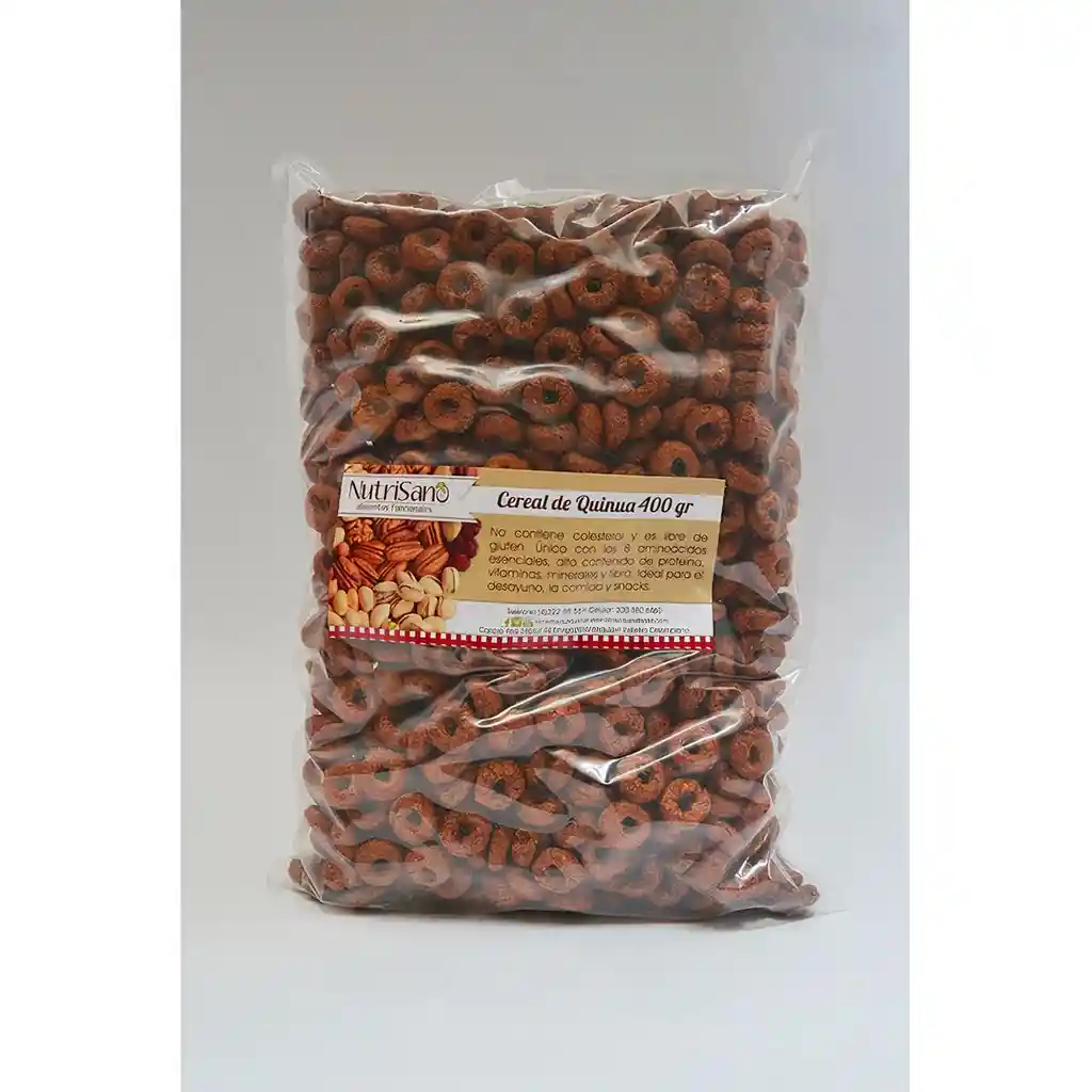 Nutrisano Cereal Quinua Loops Chocolate