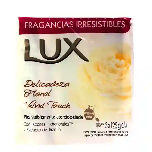 Lux Jabón de Tocador Delicadeza Floral