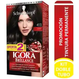 Igora Tinte Permanente Brillance Zafiro 413