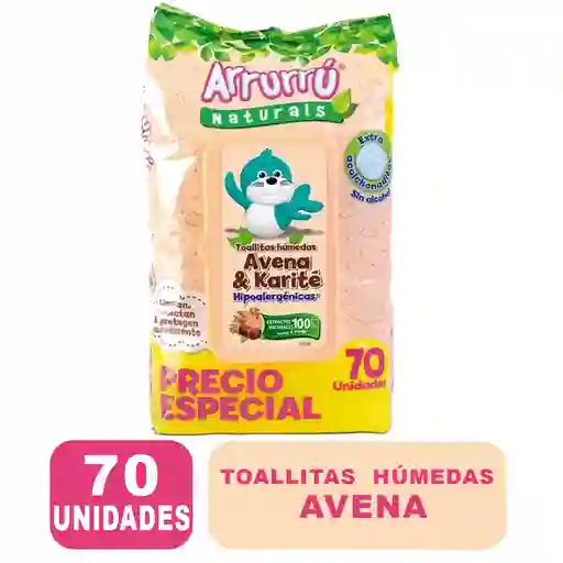 Arrurru Panitos Humedos Avena & Karite