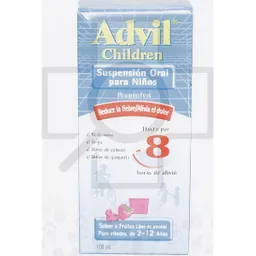 Advil Children Suspension Oral Para Ninos Frasco
