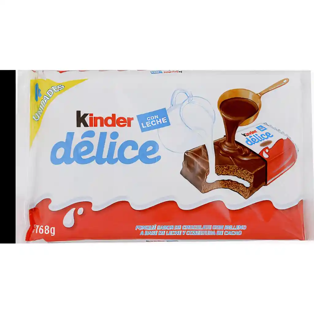 Kinder Pastelito Délice x 4 Unidades