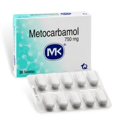 Metocarbamol Analgésico en Tabletas