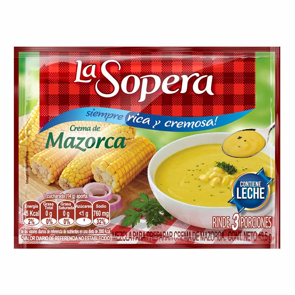 La Sopera Crema de Mazorca 43.5 g