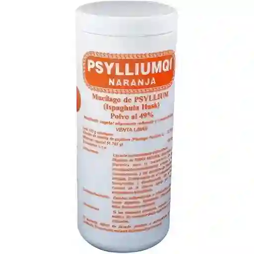 Psyllium Qf Suplemento en Polvo Sabor a Naranja