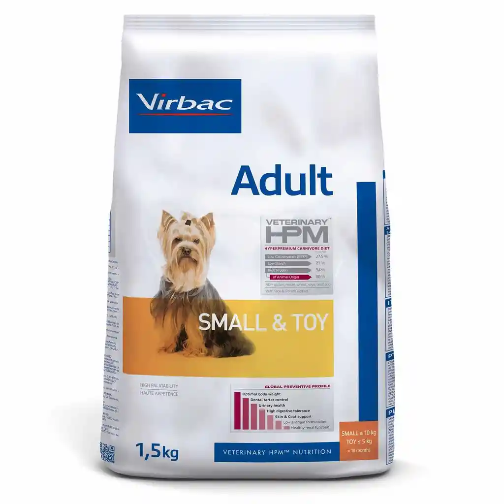 Raza Veterinary Hpm Alimento Para Perros Adultos Depequena