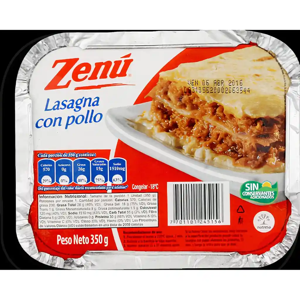 Lasagna Con Pollo