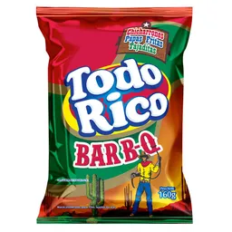 Todo Rico Mezcla de Chicharrones Papas Fritas y Tajaditas Bar BQ