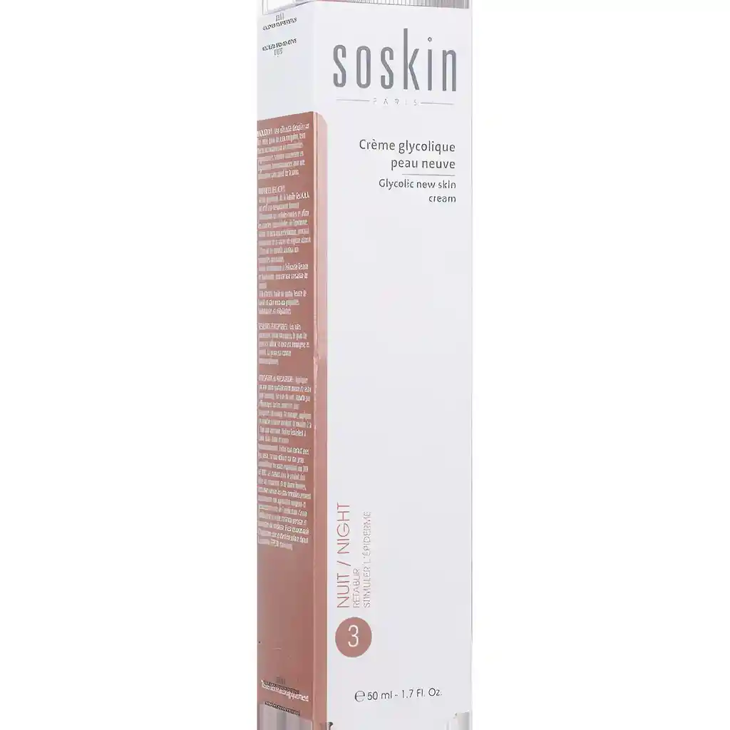 Soskin Glycolic Skin Cream 3 Noche