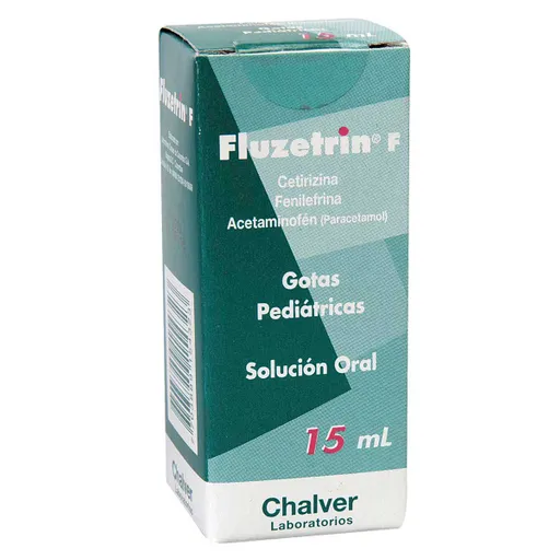 Fluzetrin Antigripal Gotas Pediátricas 