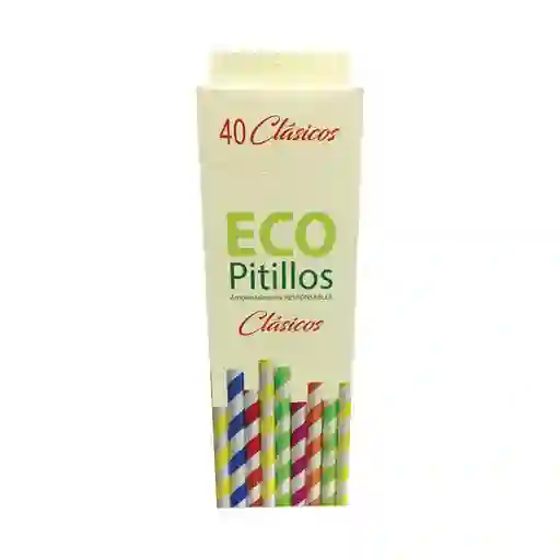 Eco Pitillos Clásicos Colores Surtidos