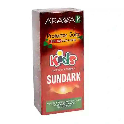 Arawak Protector Solar Kids Gel Facial y Corporal SPF 60