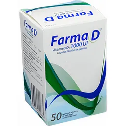 Farma D (1000 UI) Cápsulas Blandas