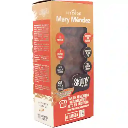 Fitcook Mary Méndez Pan de Almendra Sabor a Canela