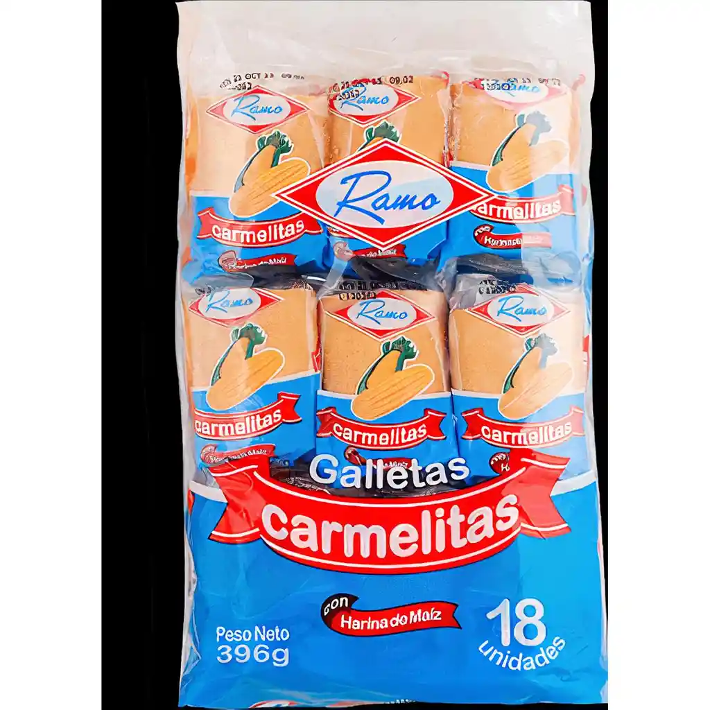 Ramo Galletas Carmelitas x 18 Unidades