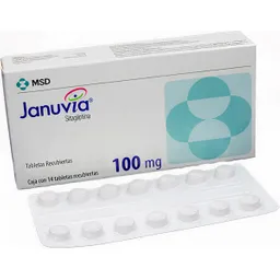 Januvia Anti Diabetico 100 Mg