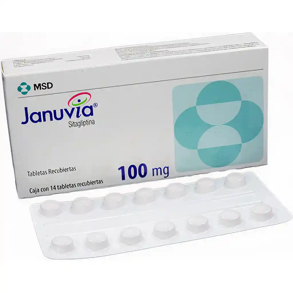 Januvia Anti Diabetico 100 Mg